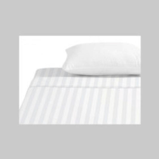 Flat Bed Sheet 1 Inch Stripe