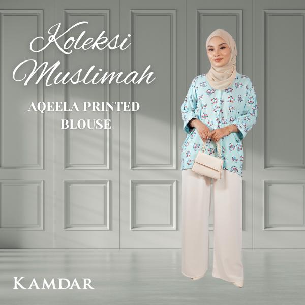 Aqeela Printed Blouse