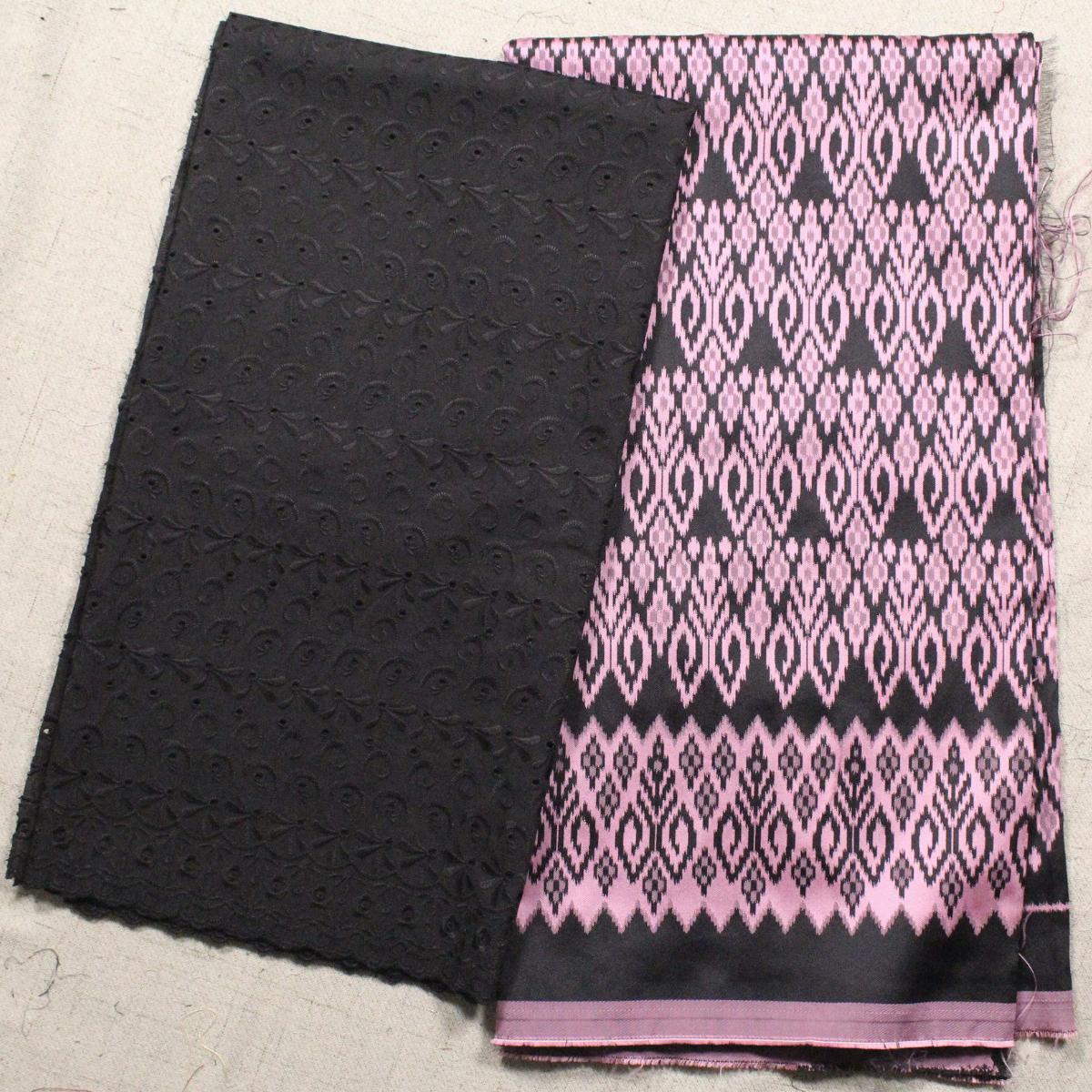 Set Kain Jacquard 44'' + Cotton Embroidery 42"