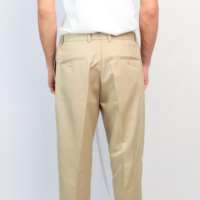 Men Regular Fit Slack in Brown