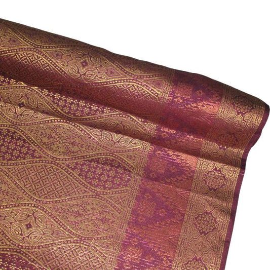Gelung Emas Metallic Songket 44"