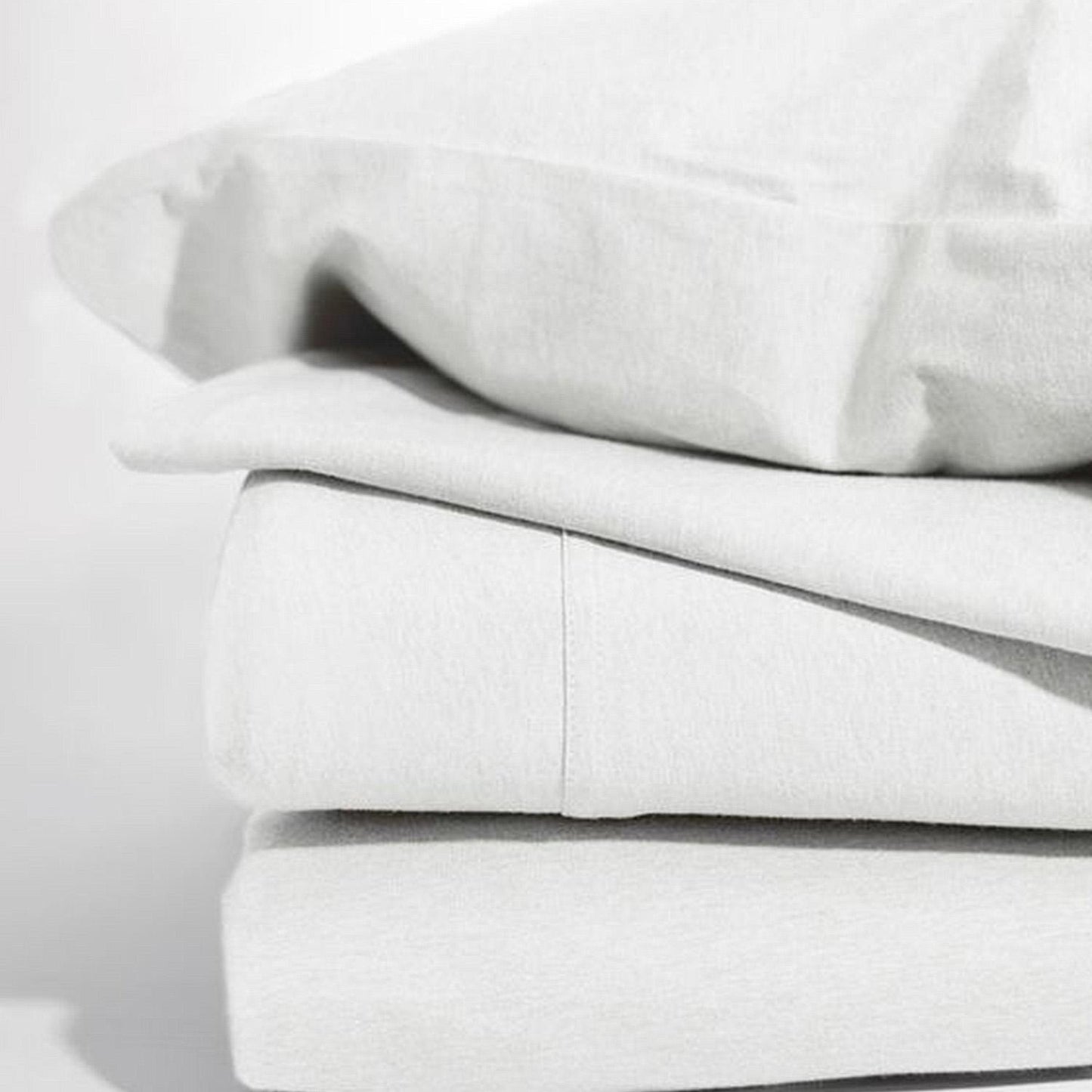 Bed Bundle Set Fitted Plain (Single & Super Single) with FREE GIFT Cushion cover (Random Design)