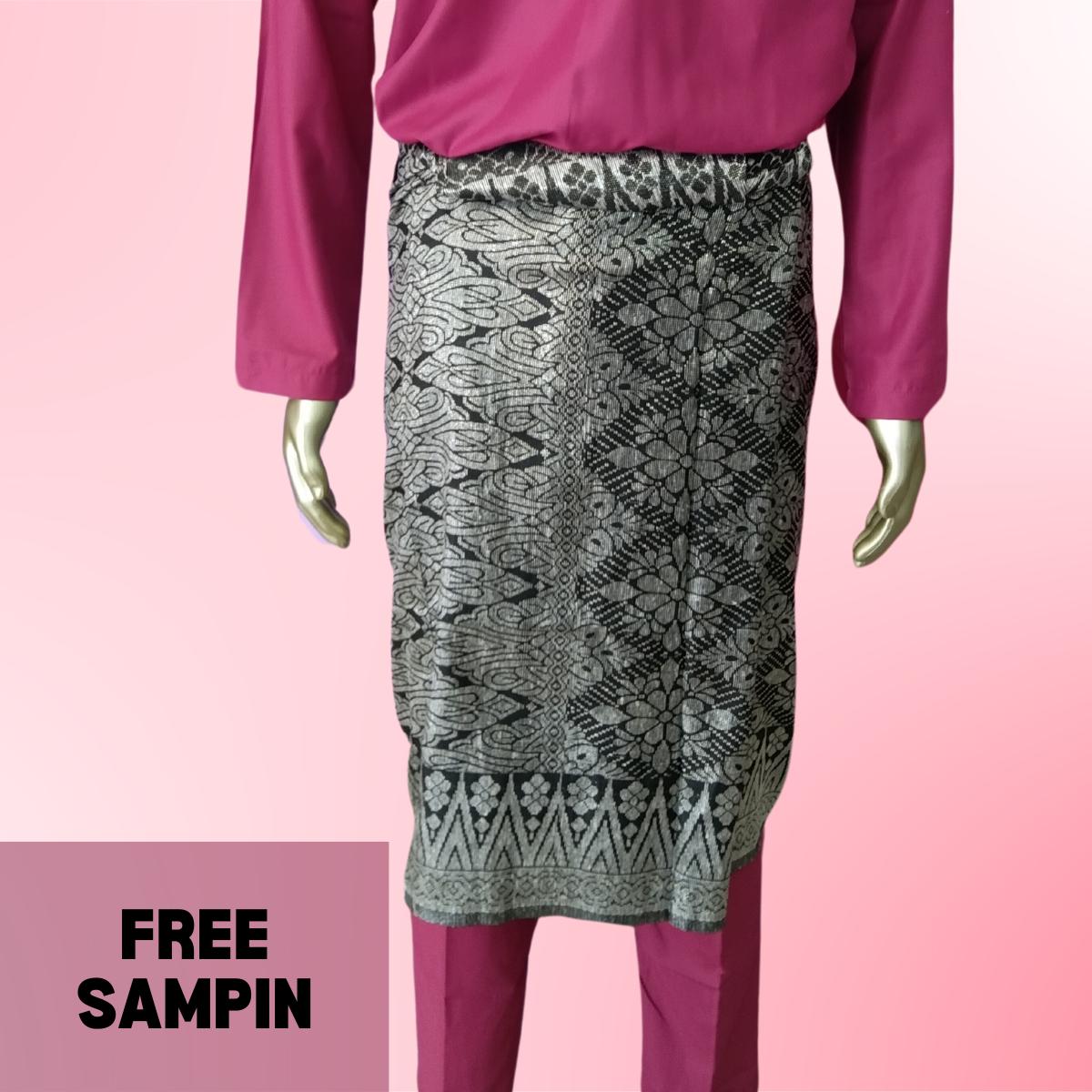 (FREE SAMPIN) Baju Melayu Teluk Belanga Ayah & Anak