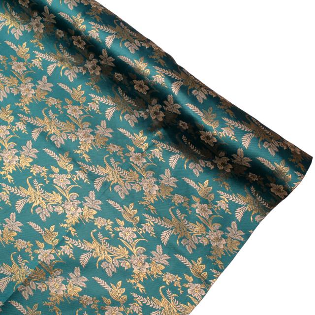 Daisy Floral Metalic Jacquard 44'' Corak Satin Eksklusif