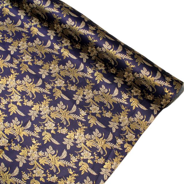 Daisy Floral Metalic Jacquard 44'' Corak Satin Eksklusif