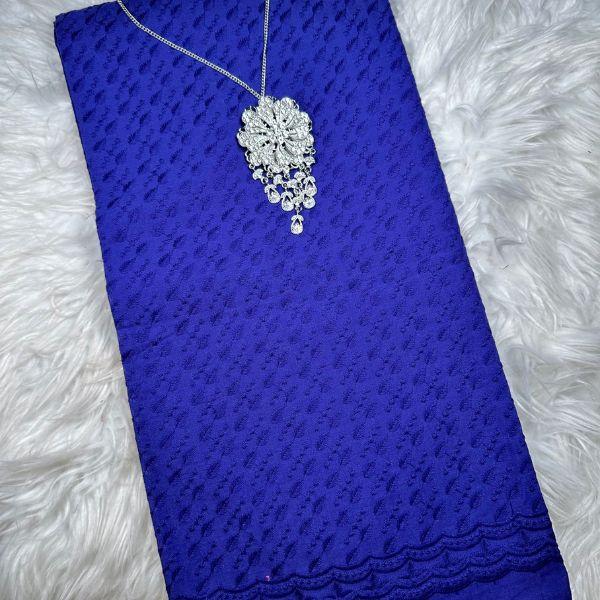 Chikan Cotton Embroidery 58"