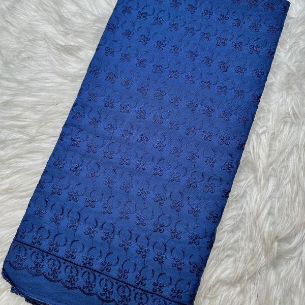 Chikan Cotton Embroidery 58"