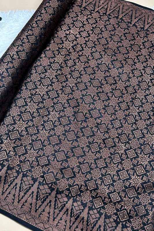 Seri Anggun Metallic Songket 44"