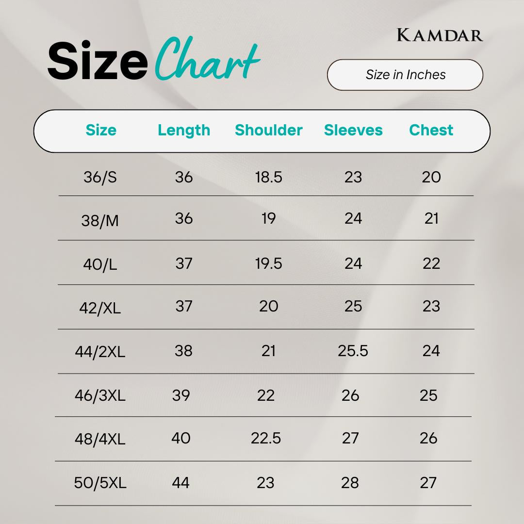 Abstract Print Men's Kurta