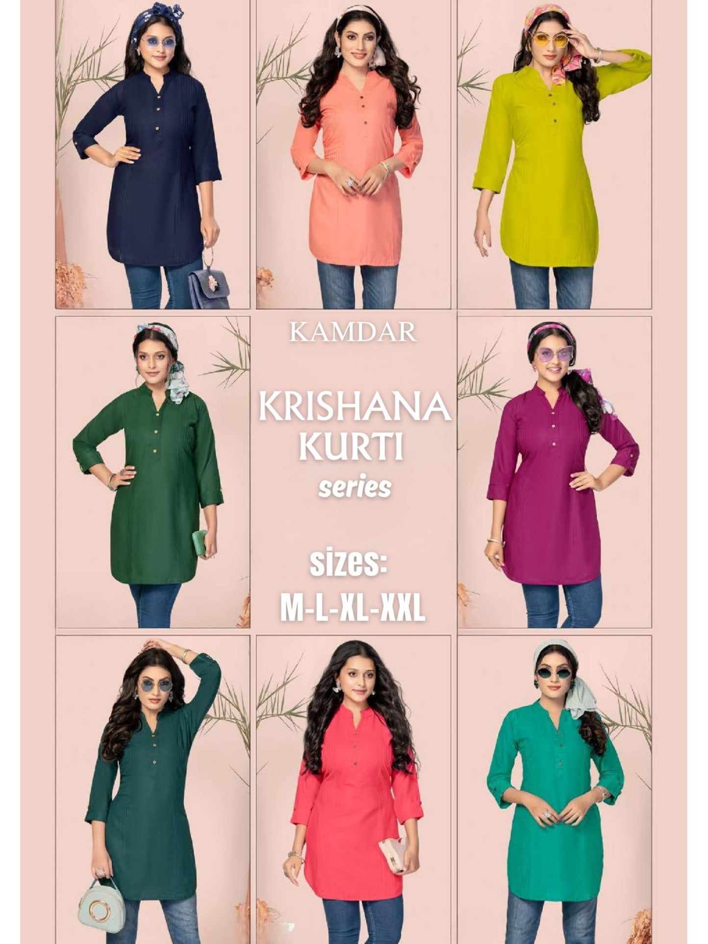 Krishana Heavy Rayon Print with Embroidery Kurti Top