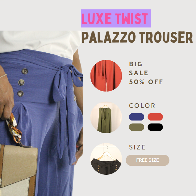 Flowy Palazzo Wide Pants