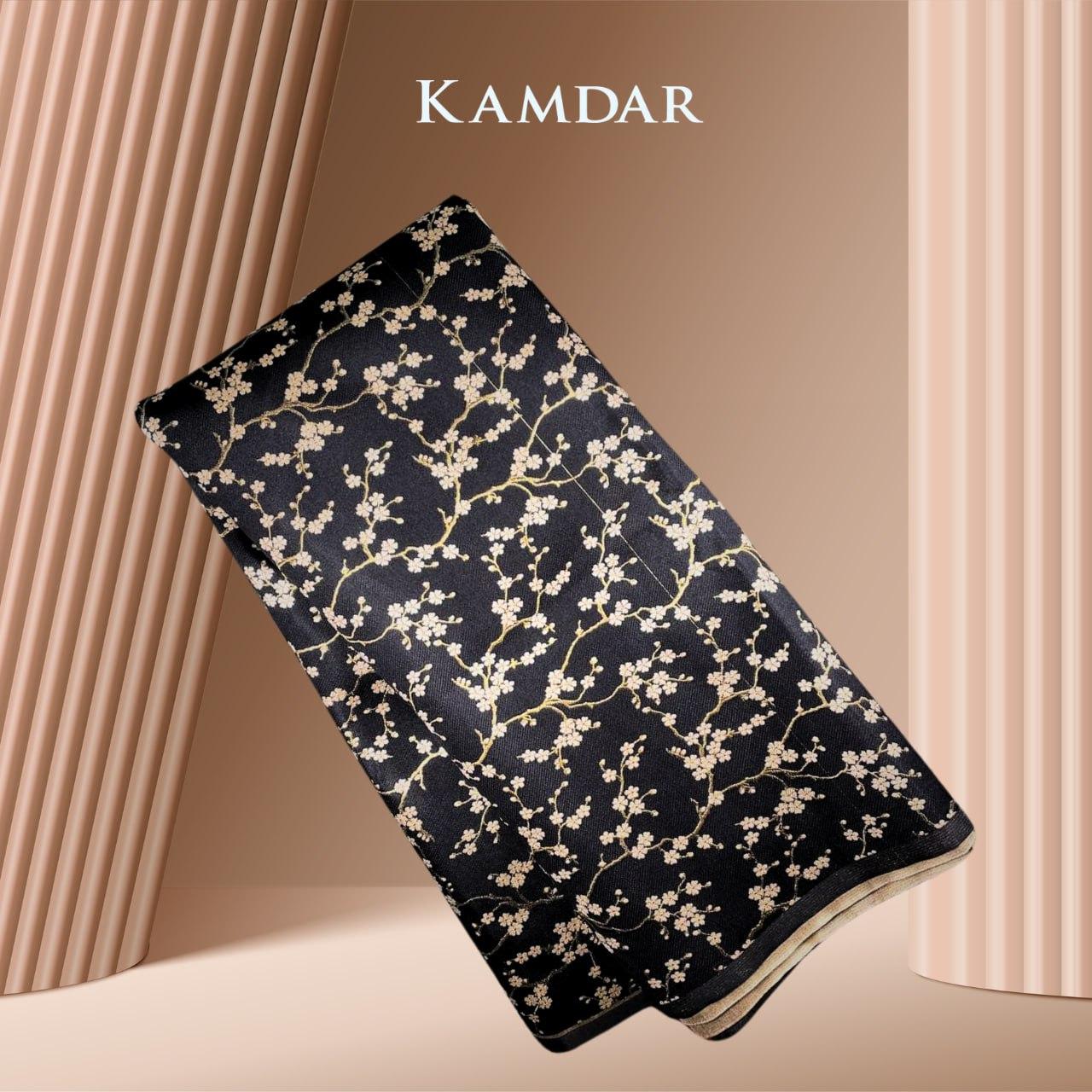 FLORAL JACQUARD SATIN 1.0 44" METER TERBUKA