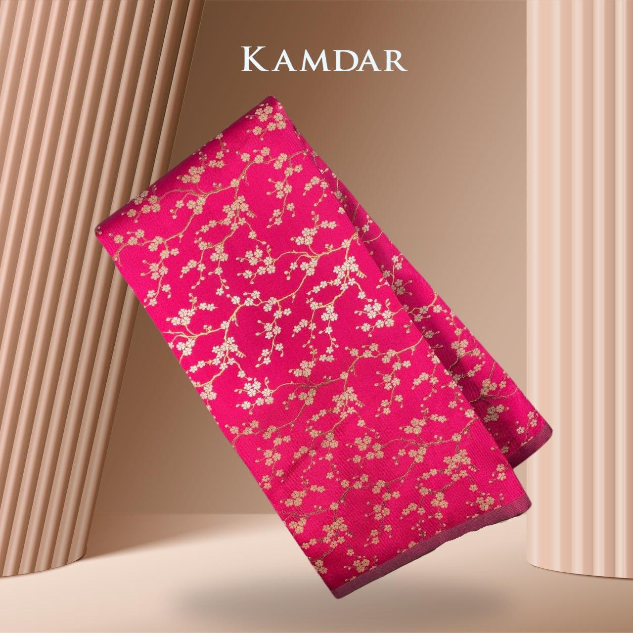 FLORAL JACQUARD SATIN 1.0 44" METER TERBUKA
