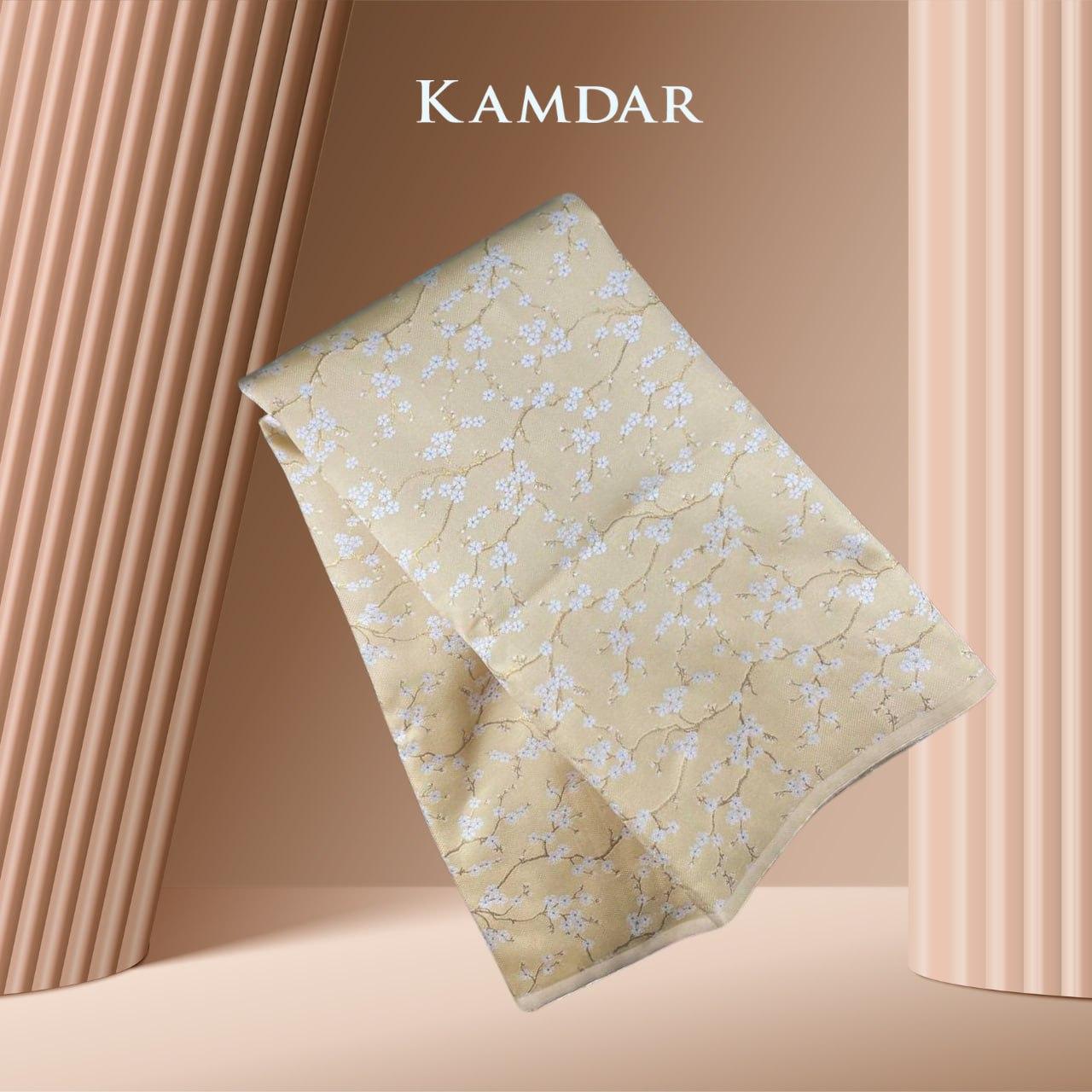 FLORAL JACQUARD SATIN 1.0 44" METER TERBUKA