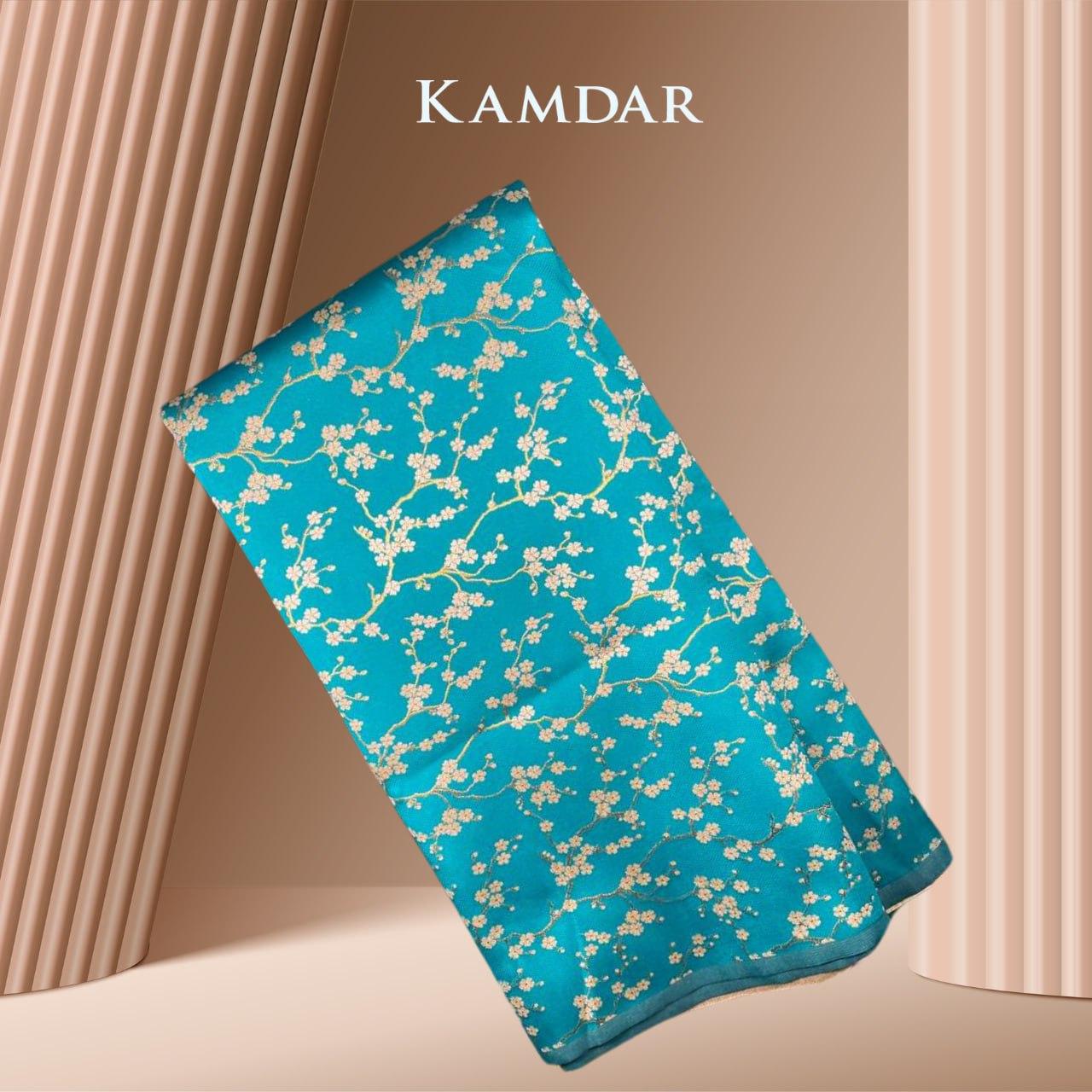 FLORAL JACQUARD SATIN 1.0 44" METER TERBUKA