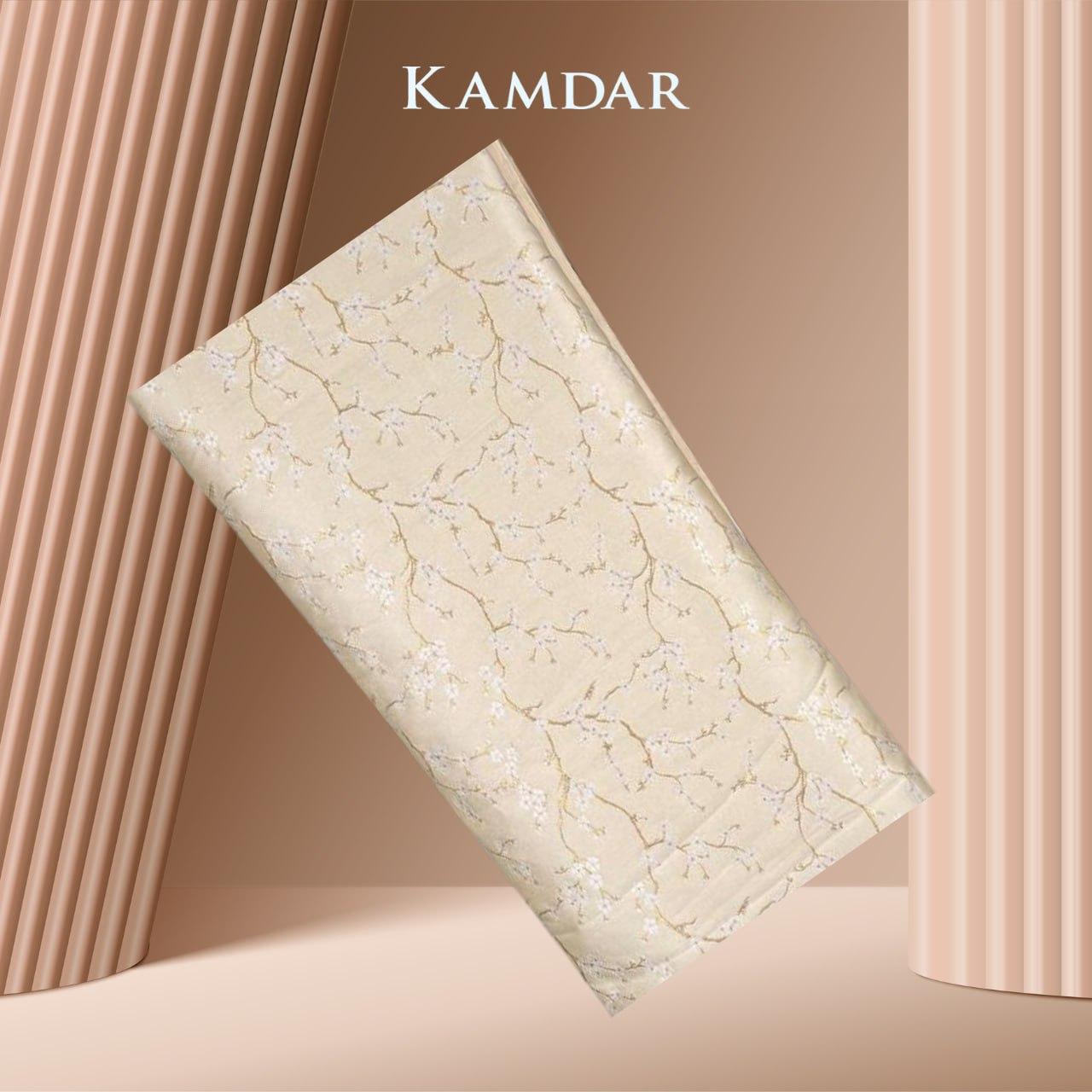 FLORAL JACQUARD SATIN 1.0 44" METER TERBUKA