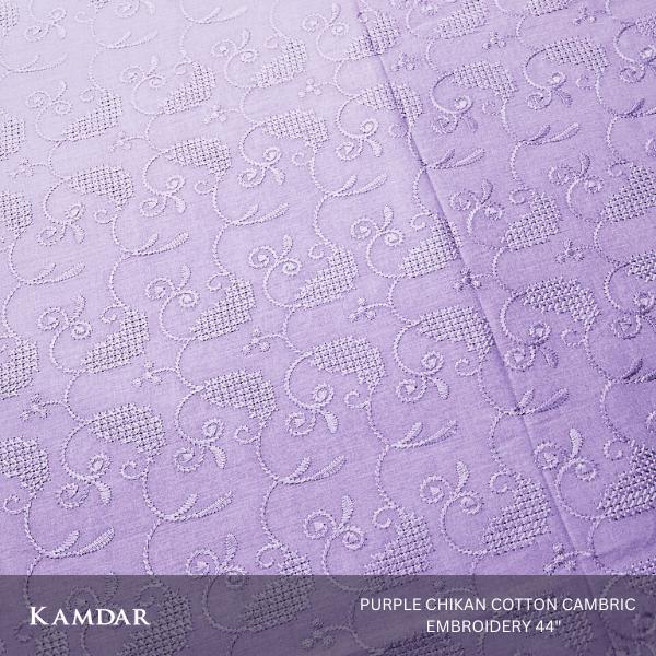 Cross Stitch with Cambric Embroidery 44"