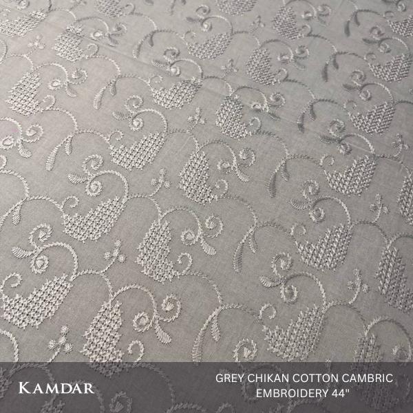 Cross Stitch with Cambric Embroidery 44"