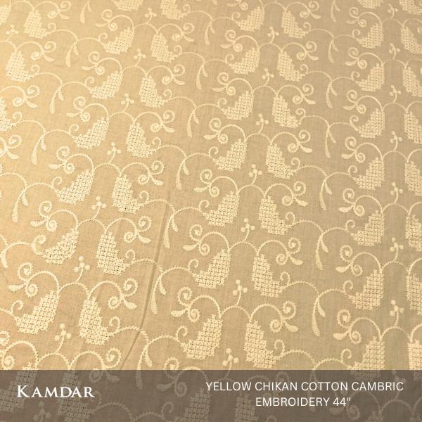 Cross Stitch with Cambric Embroidery 44"