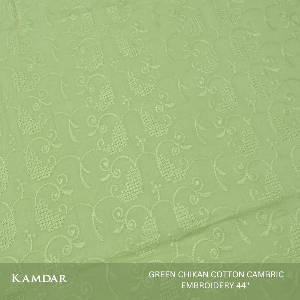 Cross Stitch with Cambric Embroidery 44"