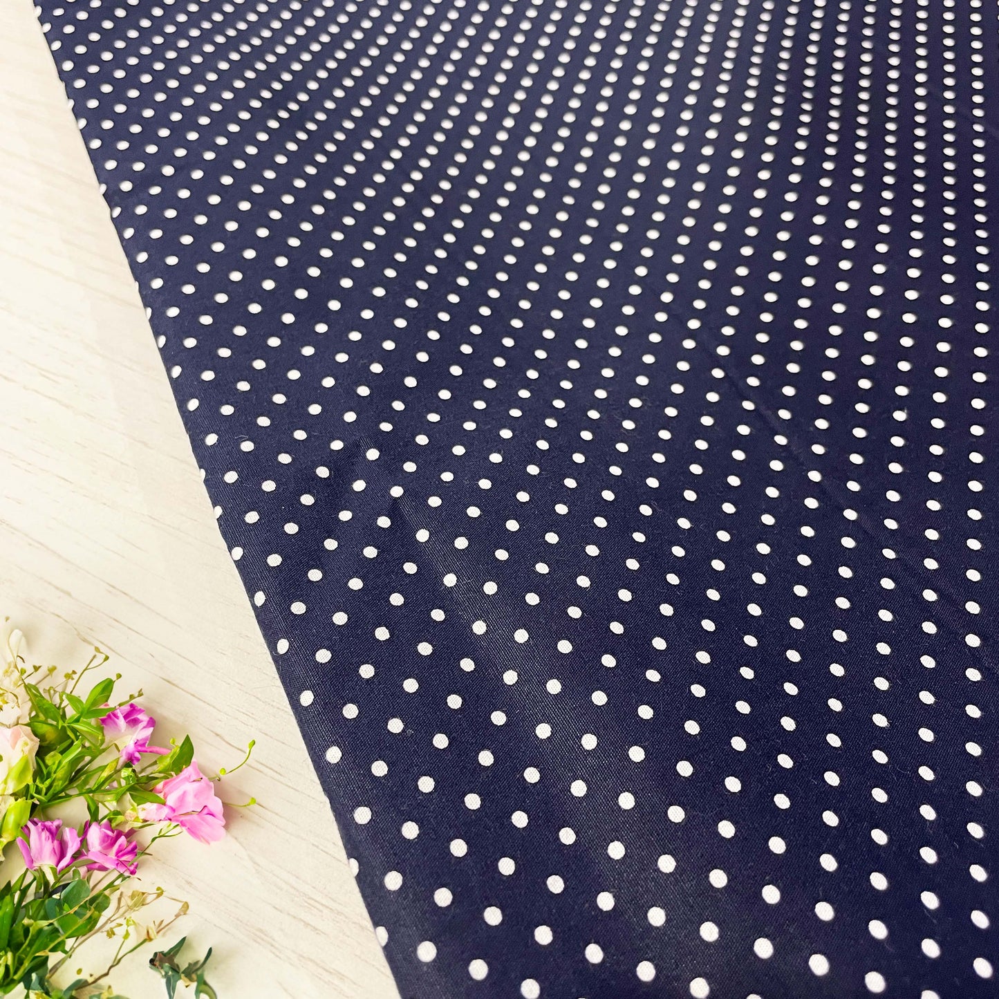 Poplin U Dots Cotton 44"