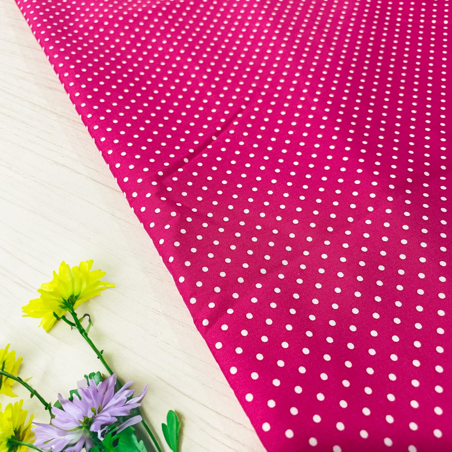 Poplin U Dots Cotton 44"