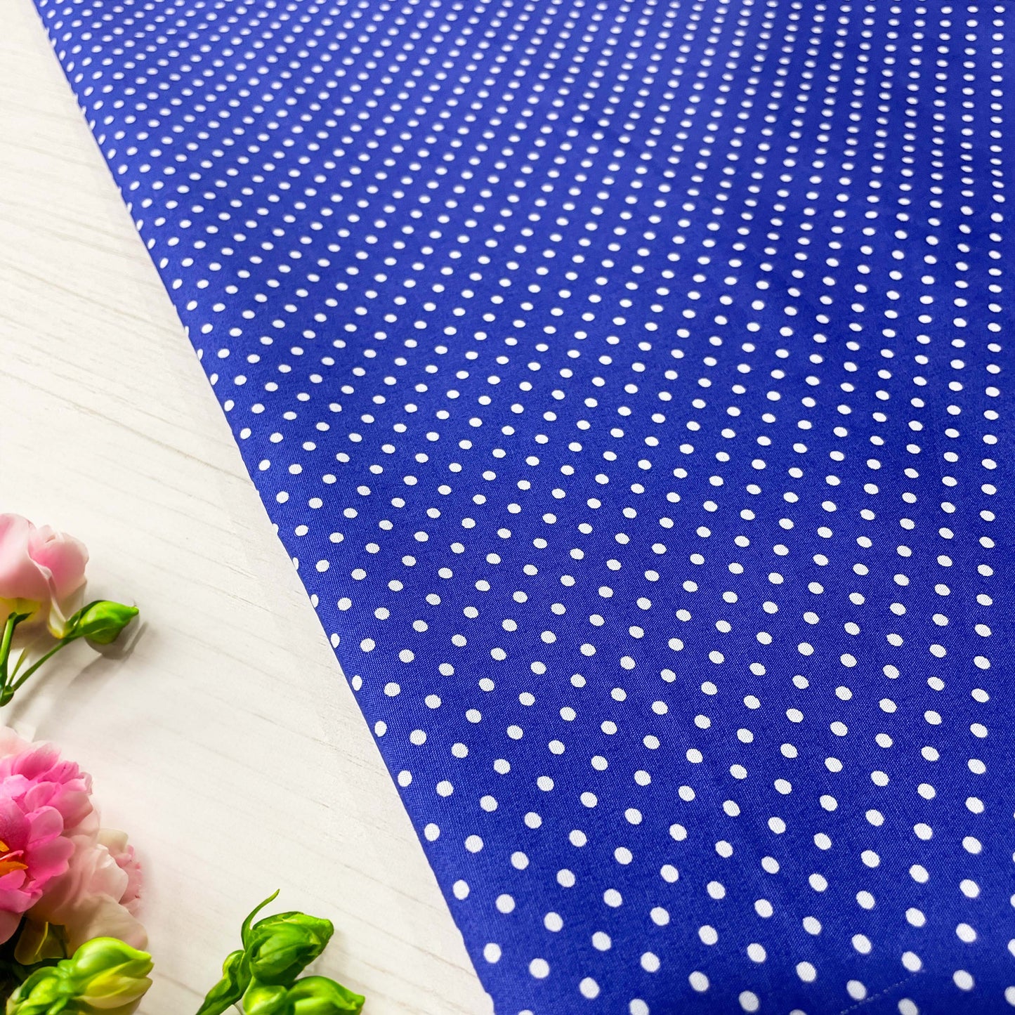 Poplin U Dots Cotton 44"