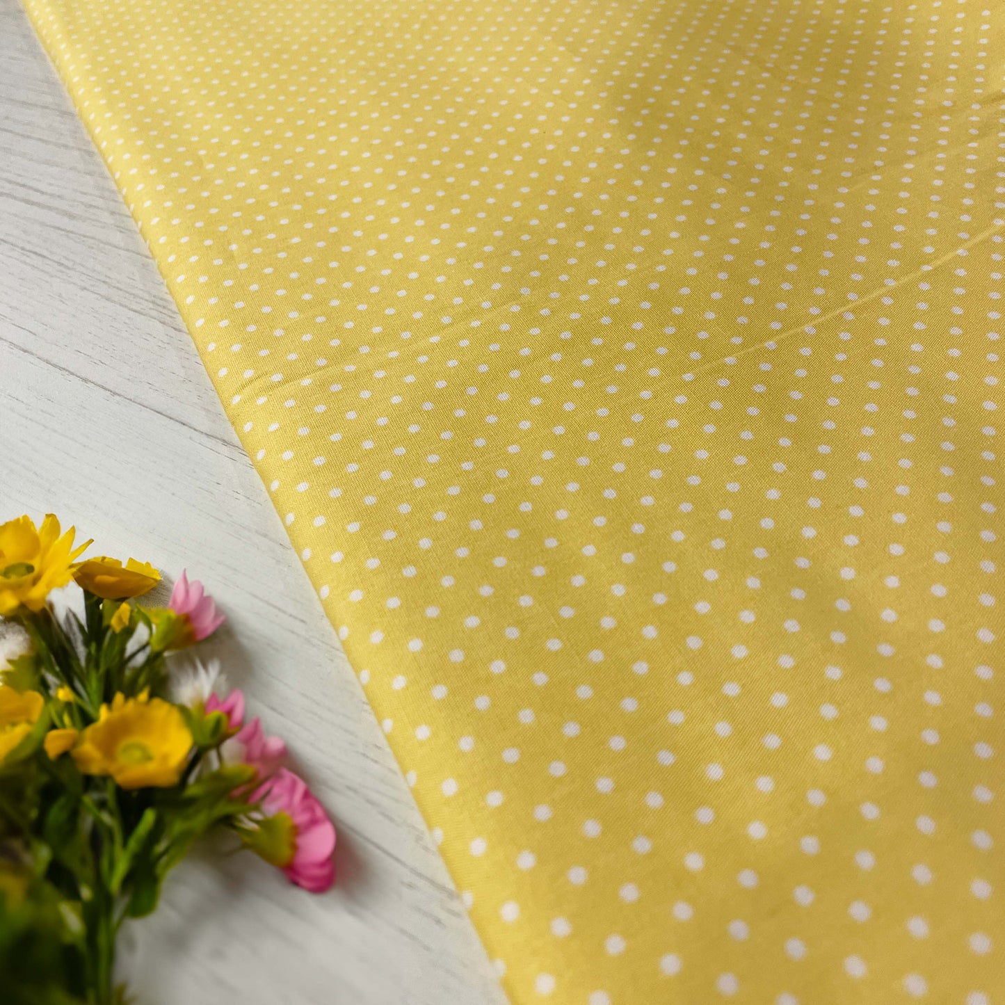 Poplin U Dots Cotton 44"