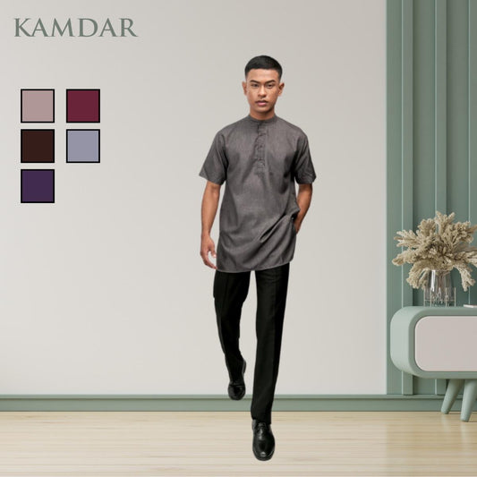 Berry Kurta Short Sleeve