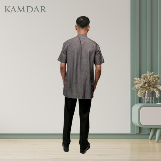 Berry Kurta Short Sleeve