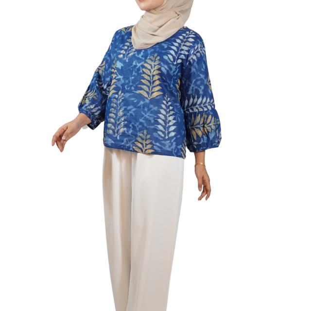 Amara Printed Floral Blouse