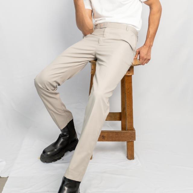 Men Plus Size Cotton Slack