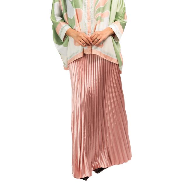 Pleated Long Skirt