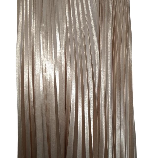 Pleated Long Skirt