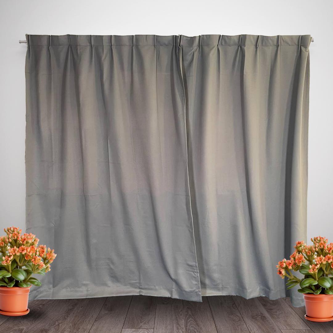 KAMDAR French Pleat Timbul Timbul Timbul Langsir Sedia Buatan Kelengkapan Rumah Segera Langsir Tirai Tingkap Tebal 80% Blackout 90% Kalis Bunyi Kalis Habuk & Tahan Kotoran Langsir & Bidai Lembut