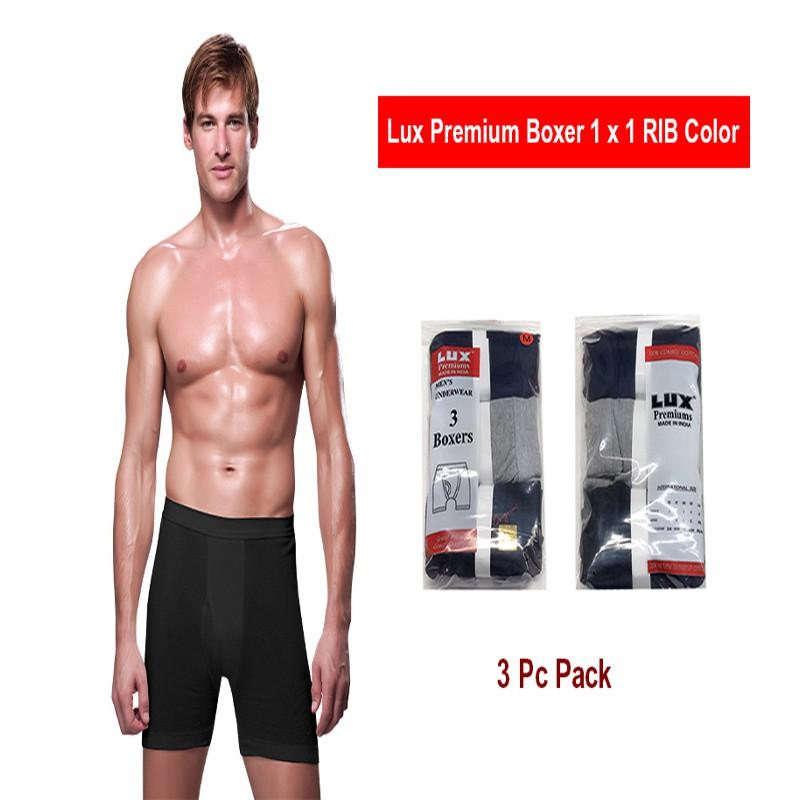 Lux Premium Men Boxer 3 Pcs/Pack