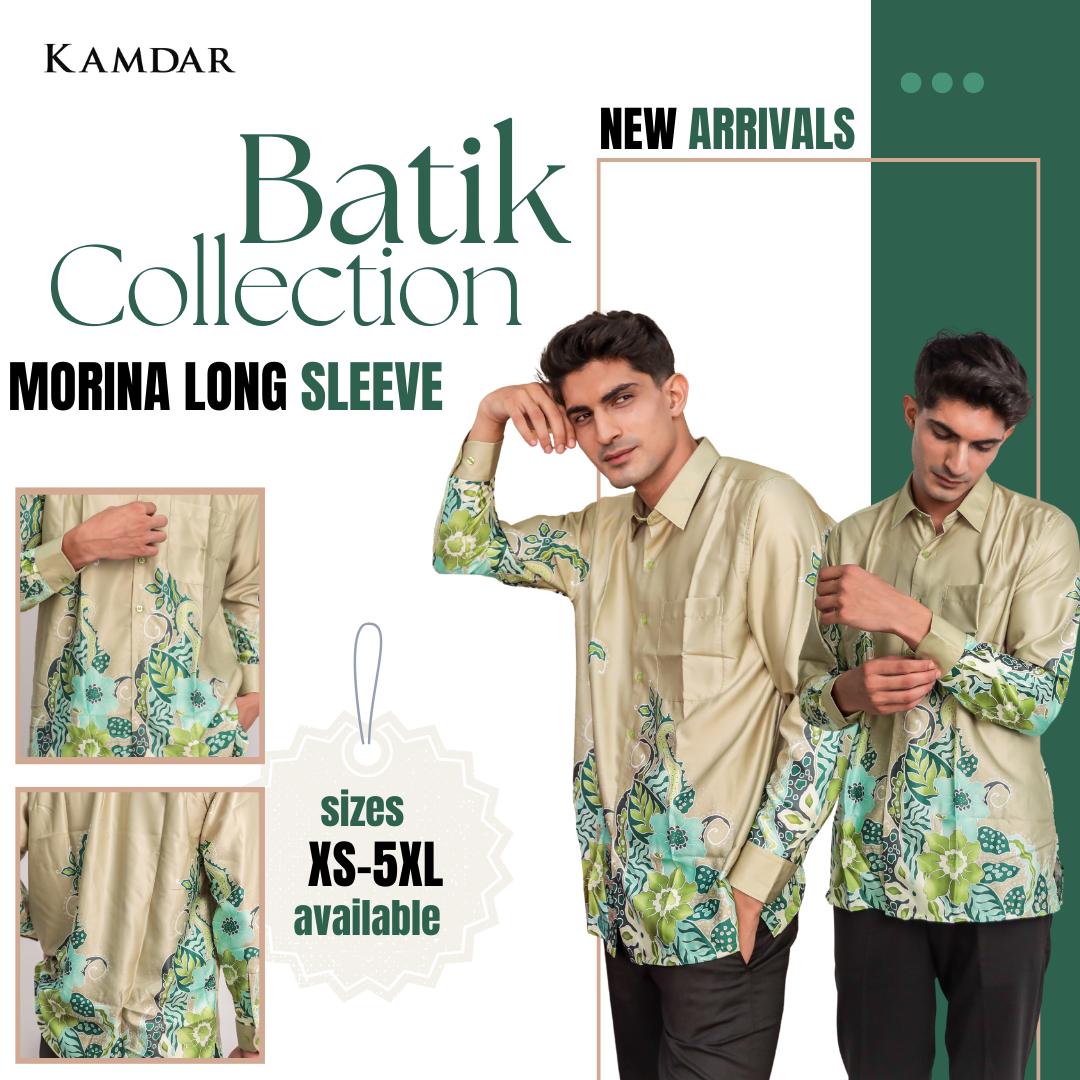Morina Baju Batik Satin