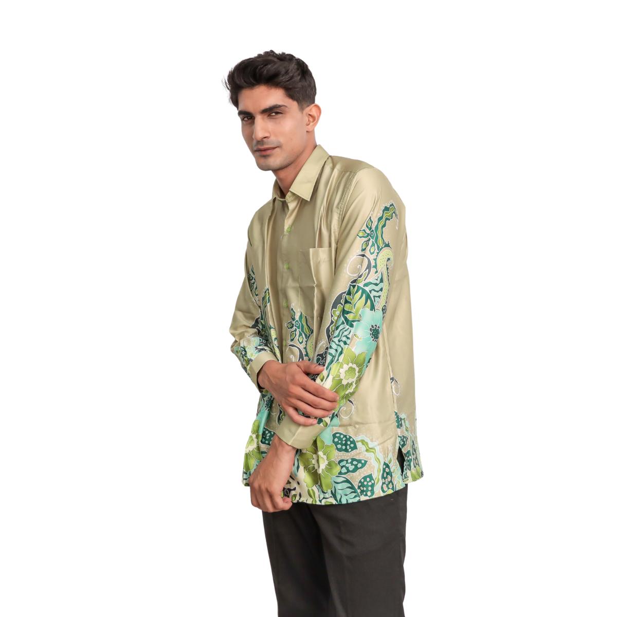 Morina Baju Batik Satin