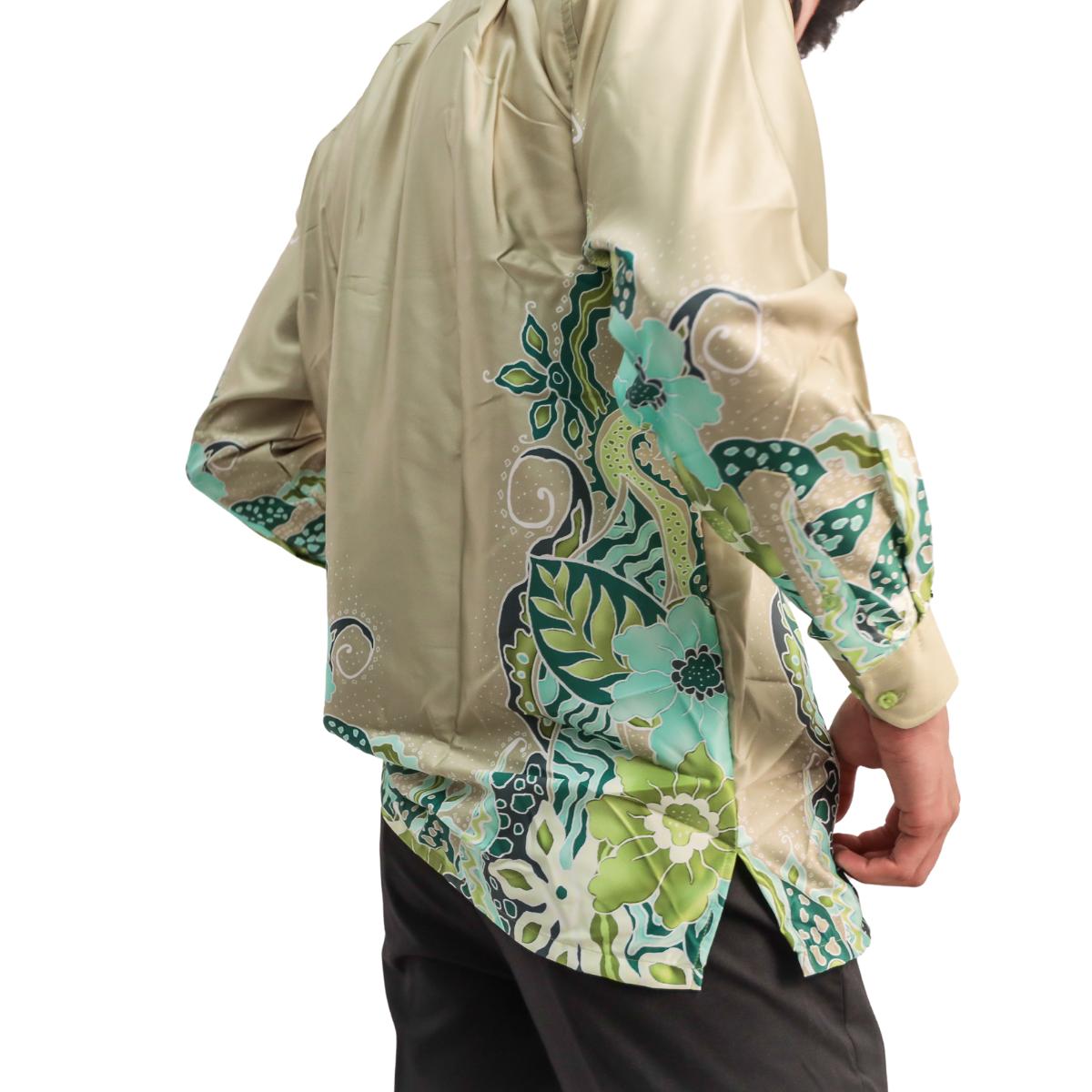 Morina Baju Batik Satin