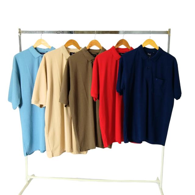 Men Plain Polo T-Shirt