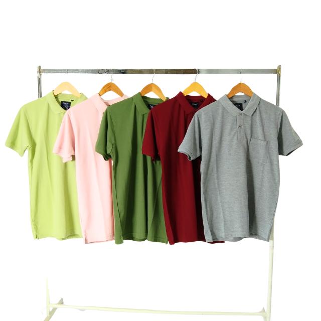 Men Plain Polo T-Shirt