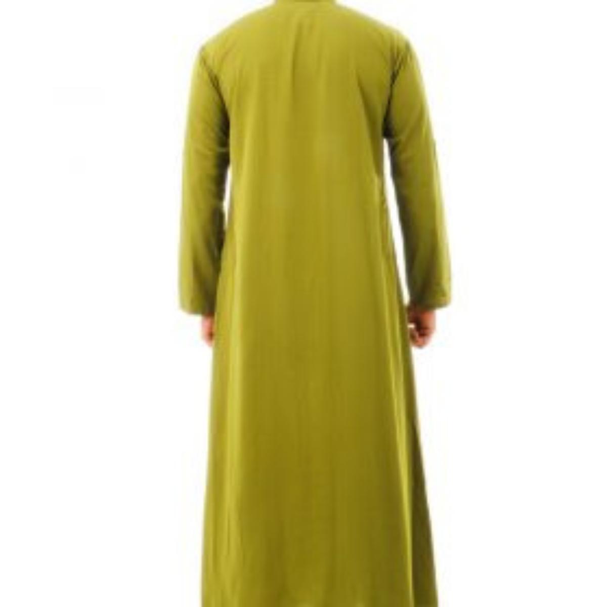 KAMDAR Juma'art Long Jubah Lelaki Dewasa Lengan Panjang Size XS-3XL, Plus Size Kain Jubah/Kain Tebal/Lelaki Muslim
