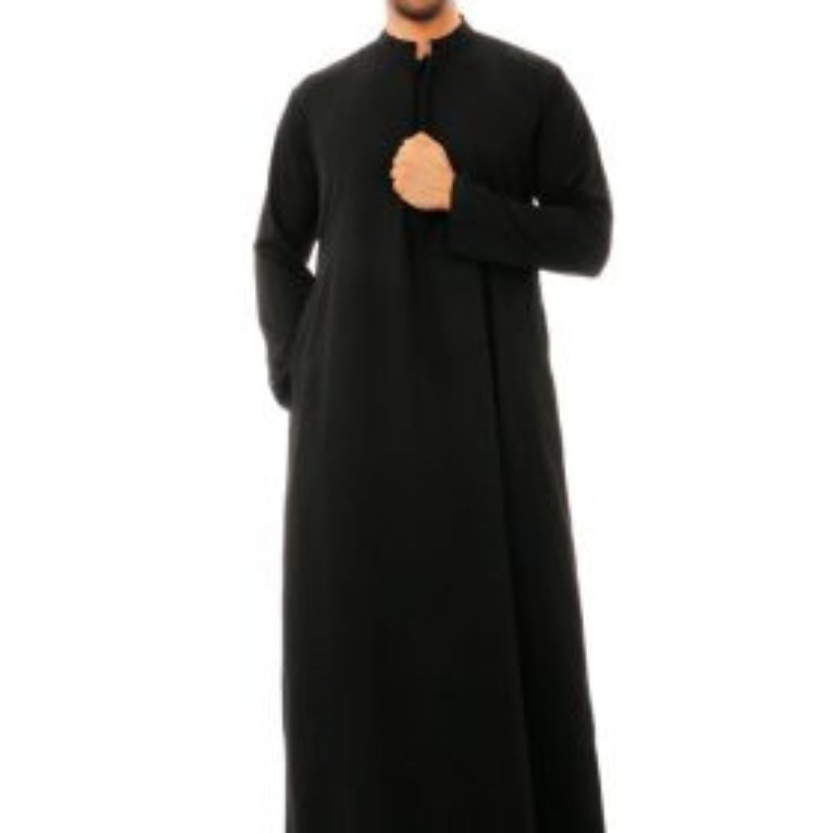 KAMDAR Juma'art Long Jubah Lelaki Dewasa Lengan Panjang Size XS-3XL, Plus Size Kain Jubah/Kain Tebal/Lelaki Muslim