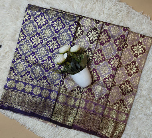 Cahaya Purnama Metallic Songket 44"