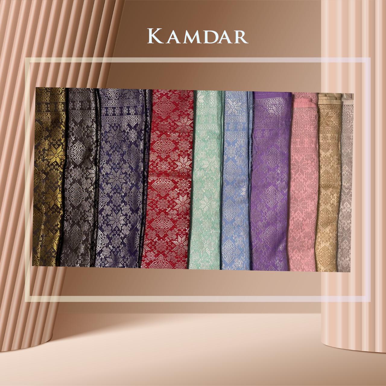 Kenanga Permai Metallic Songket 44"