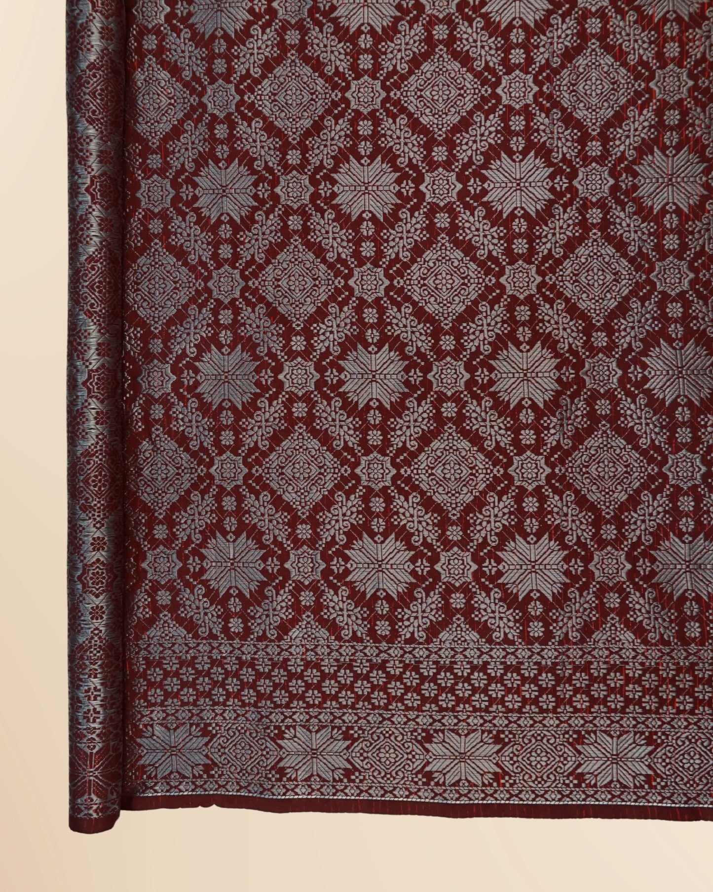Kenanga Permai Metallic Songket 44"