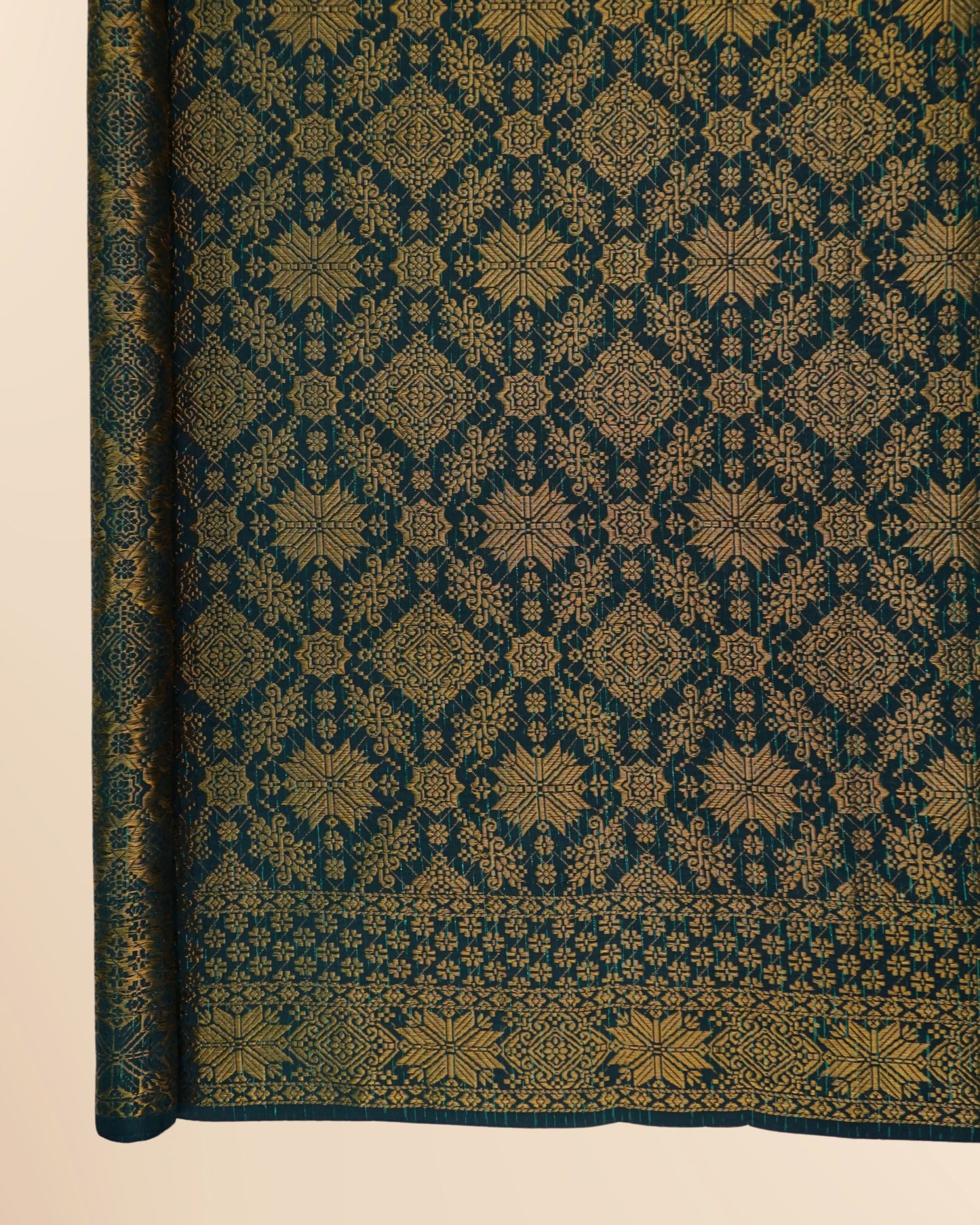 Kenanga Permai Metallic Songket 44"