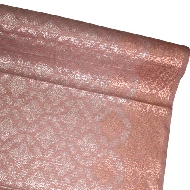 Peti Perak Metallic Songket 44"