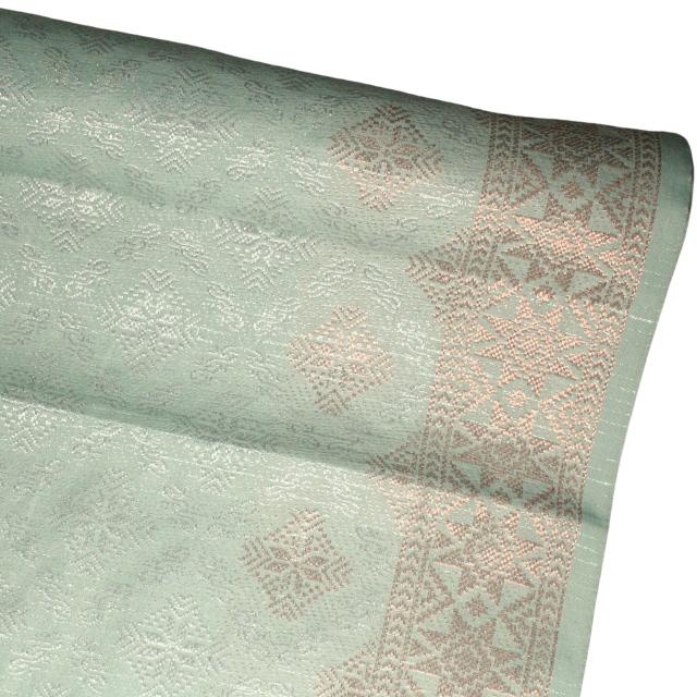 Peti Perak Metallic Songket 44"