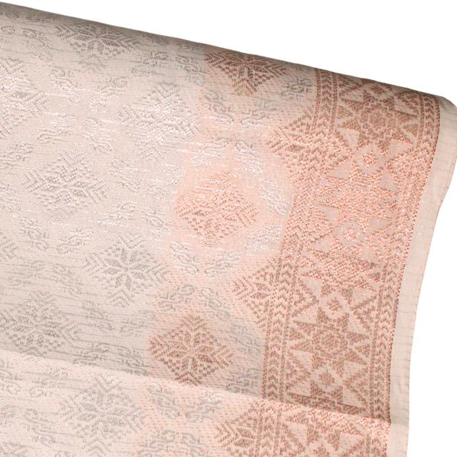 Peti Perak Metallic Songket 44"